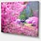 Designart - Japanese Cherry Flowers - Floral Art Canvas Print